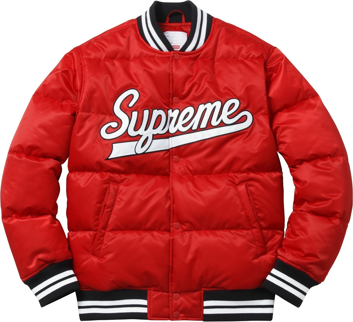 Script Varsity Puffy Jacket view 7